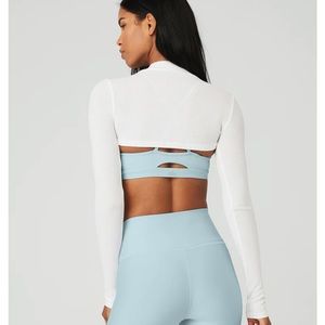 Alo Thrill Seeker Shrug in White